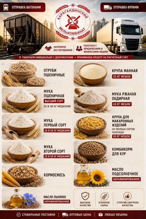 Отруби пшеничные Кебек