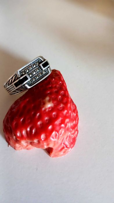 Vand inel argint barbatesc m23mm