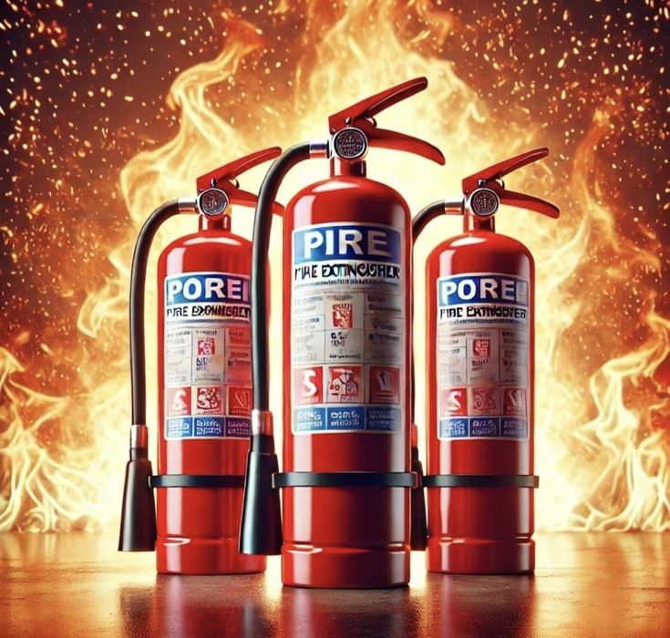 Огнетушитель, пожарный