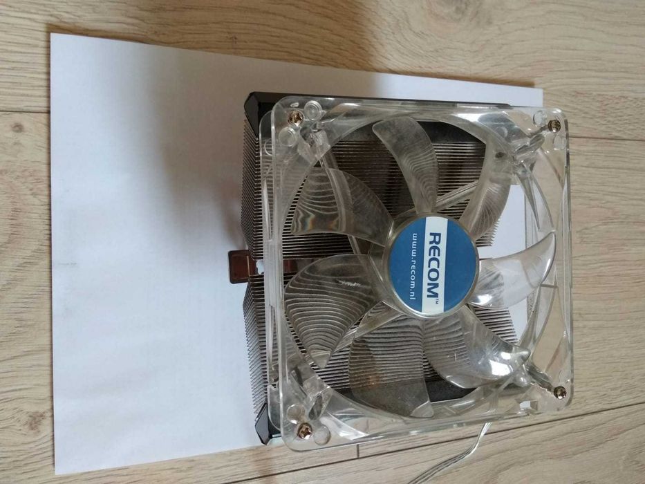 Cooler Rysen AM4 AM3 AM3+ FM1 FM2 FM3 Scythe butterfly 120 mm vent