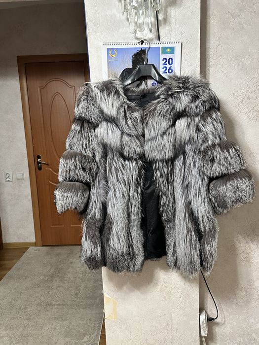 Полушубок из чернобурки