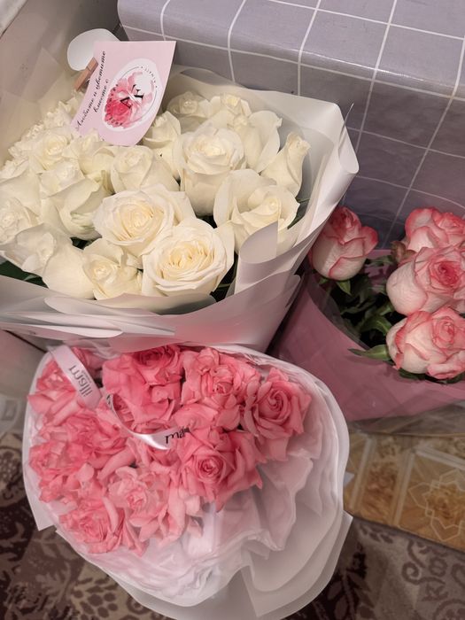 Свежие цветы сатылады