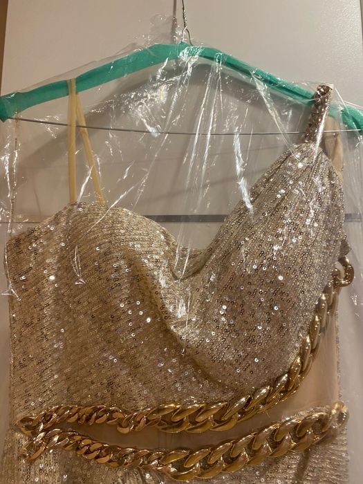 Официална рокля с пайети