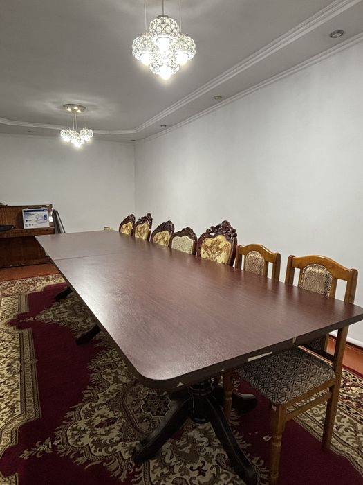 Стол ұзындығы 5м Ені 1.10