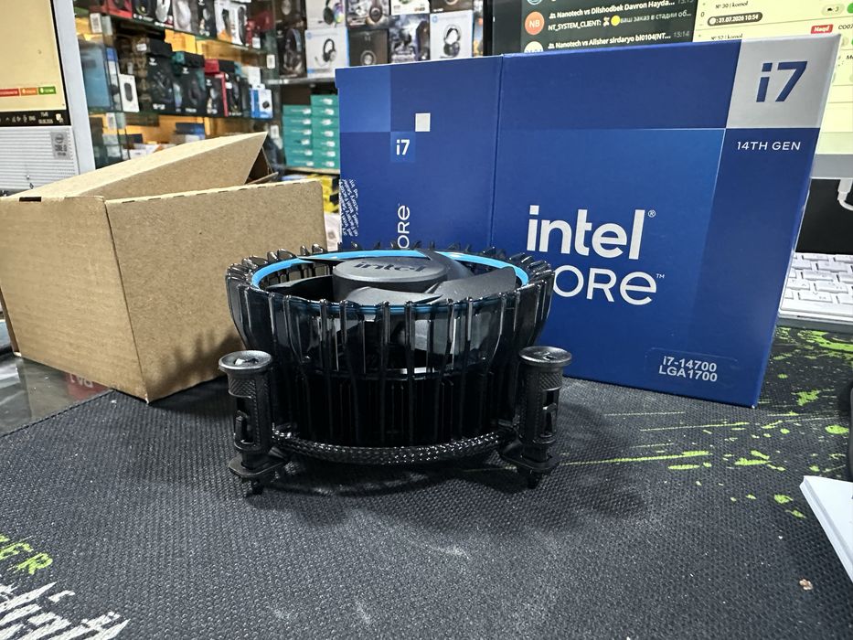 Cpu cooler intel orginal i7 14700 niki