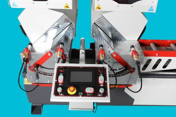 Mașină de Debitat Profile din Alum & PVC 2 Capete cu Disc 500mm