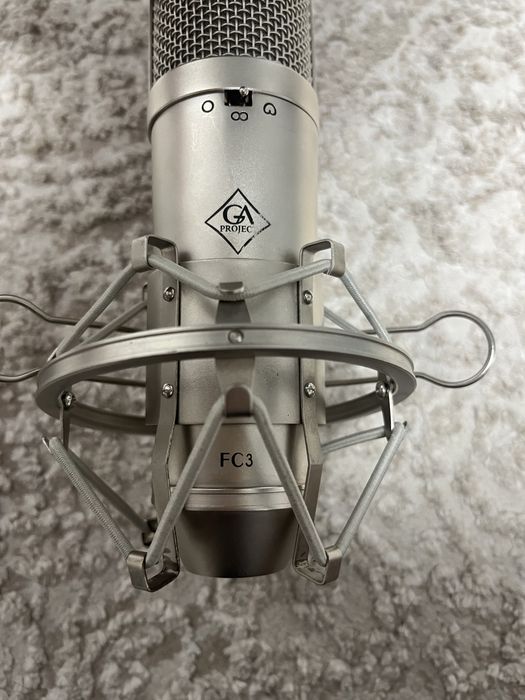 Microfon Profesional Studio Golden Age Project FC3 + Tascam US-122L + Shock Mount + cabluri