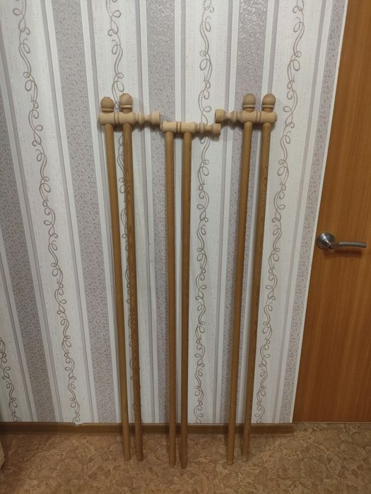 Гардина 4м. деревянная с кольцами