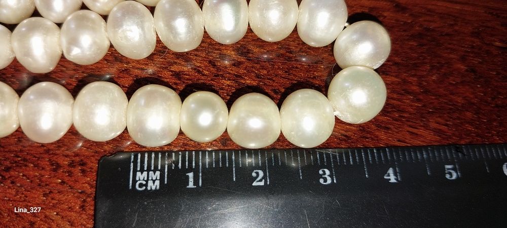 Бусы жемчуг, натуральный, СССР.