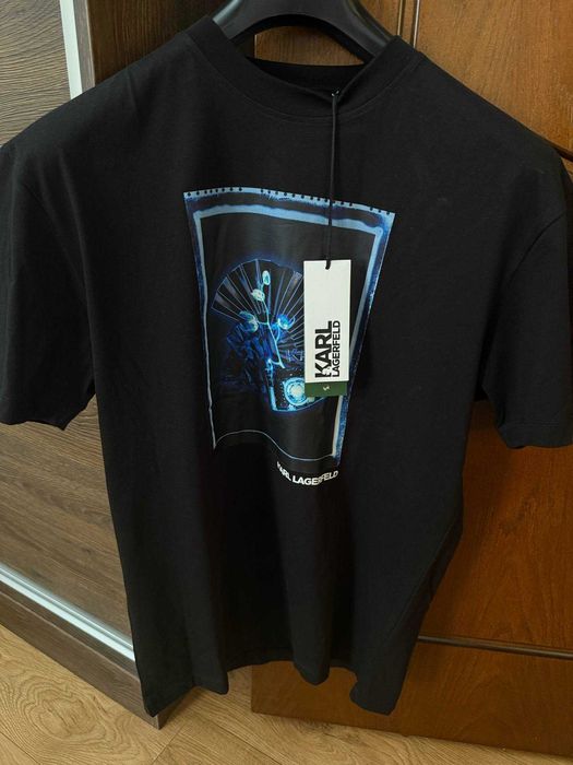 Мъжка нова тениска Karl Lagerfeld - M размер