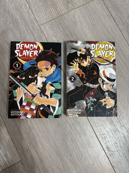 Demon Slayer manga vol 1 si vol 2