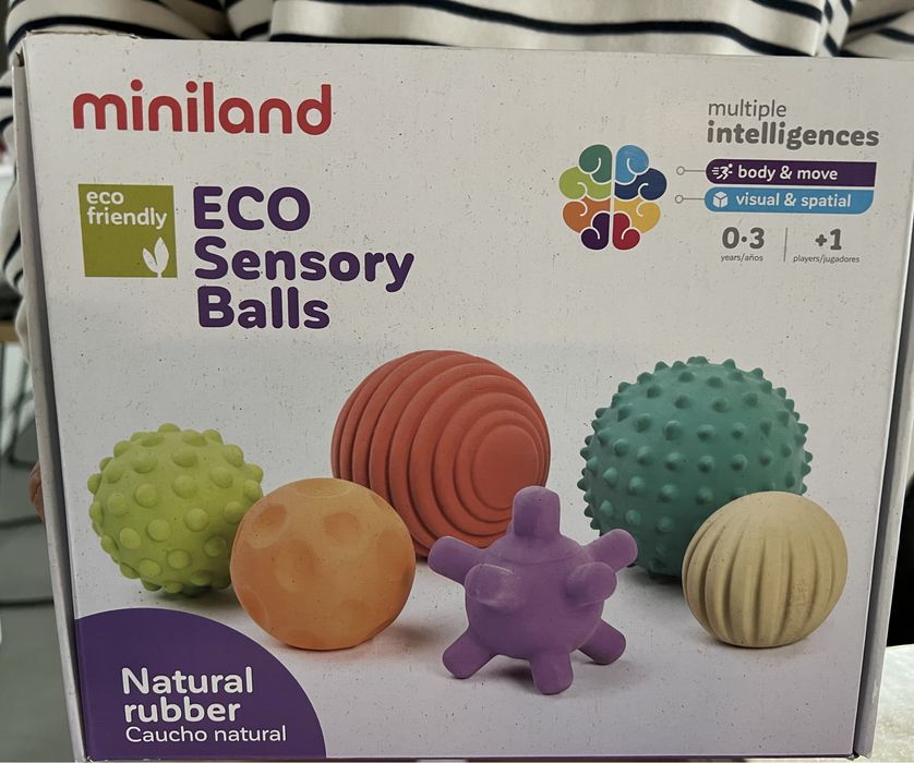 Сензорни топки Miniland Eco