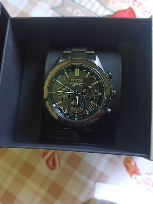 EDIȚIE LIMITATĂ: Citizen Satellite Wave GPS CC4067-66E – Precizie Absolută din Spațiu 
Vând Citizen Attesa Satellite Wave GPS, modelul CC4067-66E, car