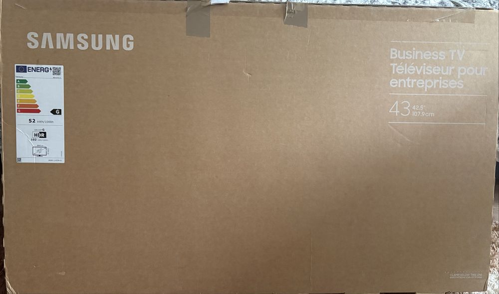 Smart Tv Samsung LH43BECHLGUXEN