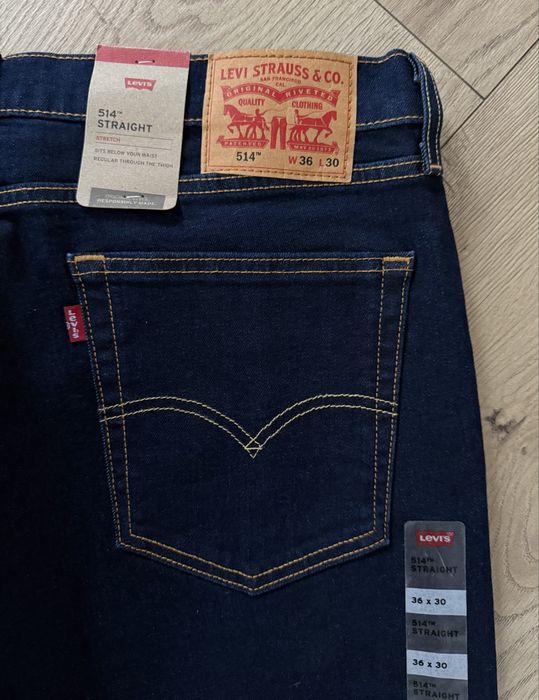 Blugi LEVIS 514 Indigo Barbati | Marime 36 x 30 (Talie 94 cm)