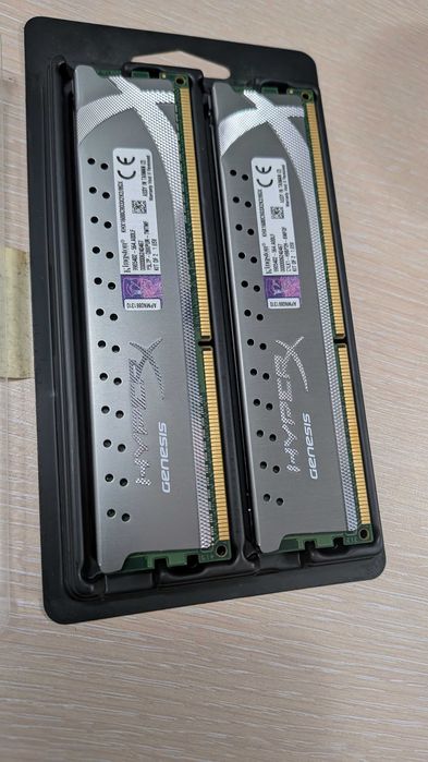 Комплект RAM памет 2x4GB Kingston HyperX Genesis