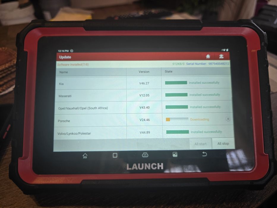 Диагностика launch x431 pro elite