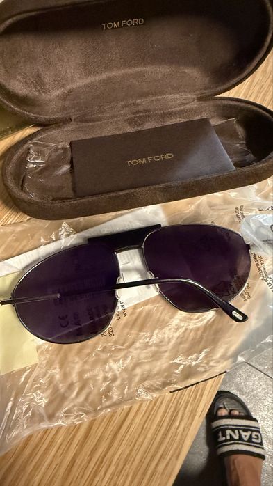 TOM FORD  Ken Smoke Pilot Men's Sunglasses