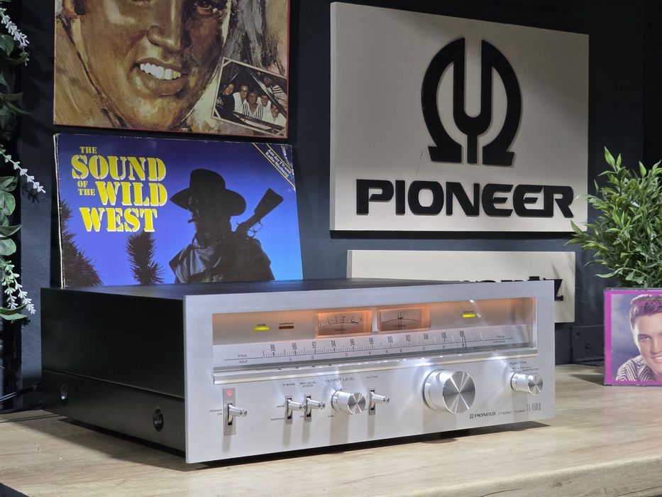 Radio tuner PIONEER TX-8500 II, argintiu, hifi stereo, hi-end  blue series