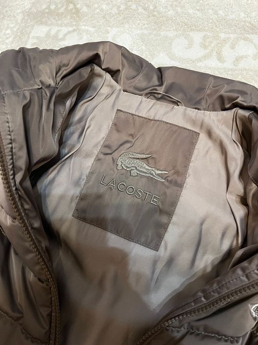 Lacoste  плащ-пуховик, оригинал
