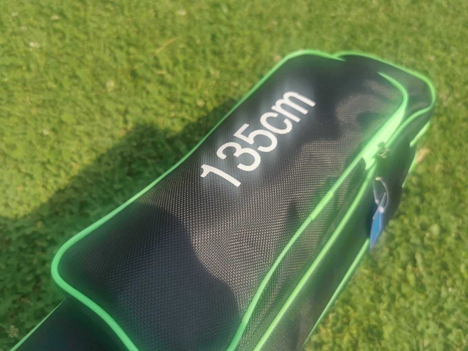 Луксозен импрегниран рибарски троен калъф Okinwa /135-150см/