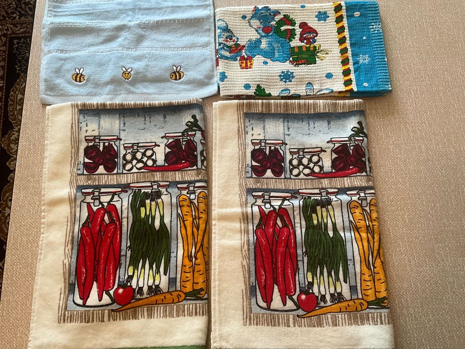 Полотенце для рук новое по 100тенг