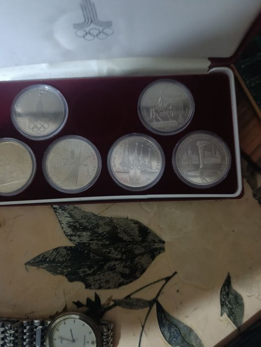 Продам монеты СССР Олимпиада