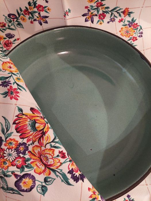 Голяма емайлирана тава