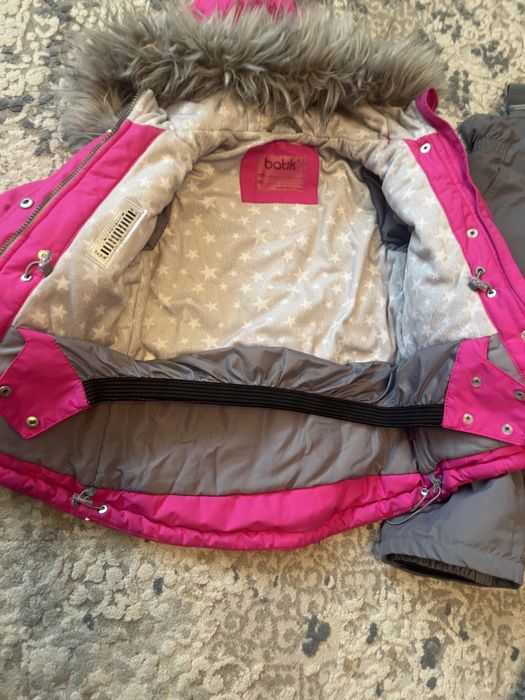 Продам зимний костюм на девочку