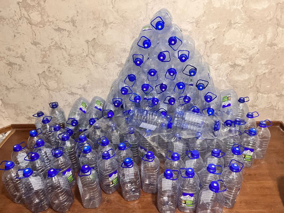 Баклашки баклажки Baklsashka  чистые ТОЛЬКО 5л! 1000 сум ,