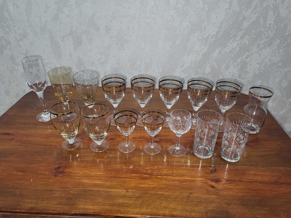 Советские фужеры, винтаж СССР