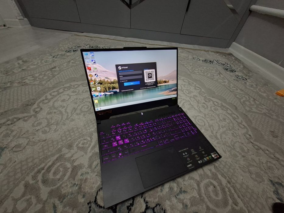 Asus TUF FA507 процессор RYZEN7 7735HS