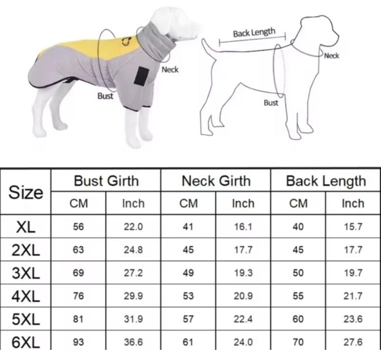 Кучешко зимно пухено яке