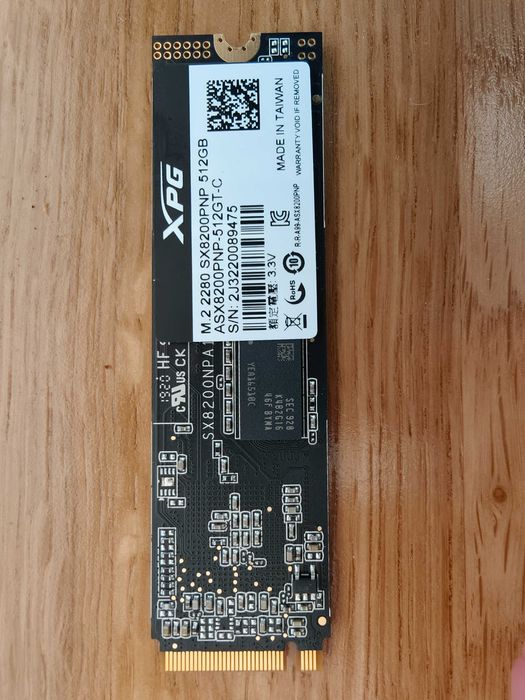 Ssd Nvme  Adata 512 Gb