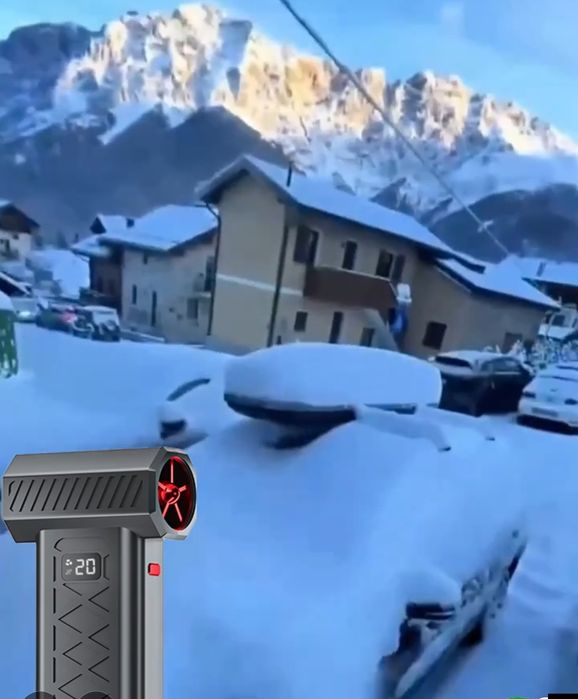 Турбовентилятор чистка снега