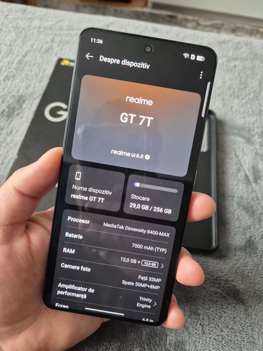 Realme GT 7T / 12 GB RAM / schimb