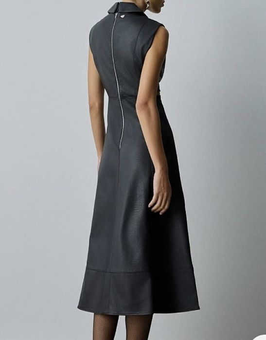 Рокля BSB черна кожа