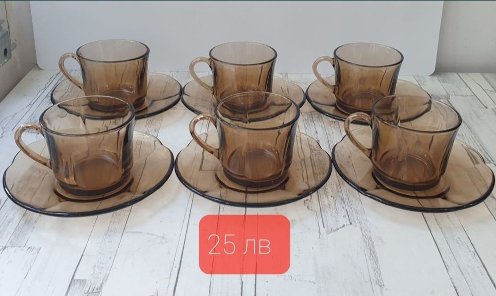 Чаши различни модели и сервизи