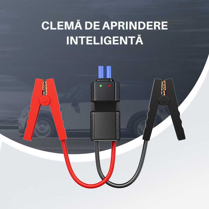 Redresor si Compresor Aer 2-in-1 pentru motor benzina/diesel 10000mAh