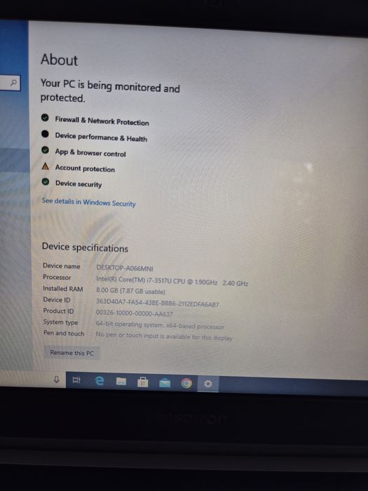 Laptop Dell Inspiron 5323, Intel Core i7