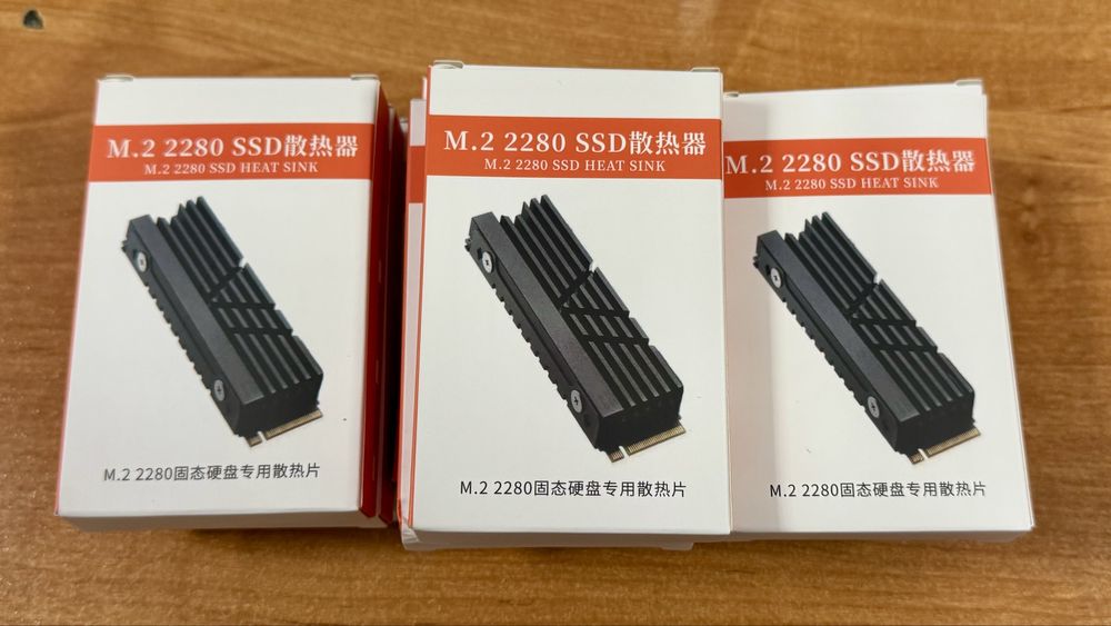 Радиатор охлаждения для SSD M.2 2280