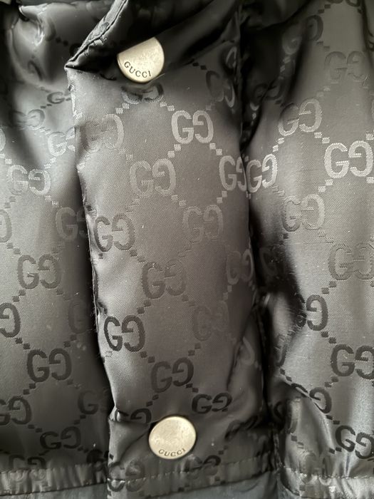 Пуховик куртка ниже колен Gucci