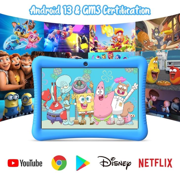 НОВ! MOOKIA 10- инчов детски таблет ( Розов)