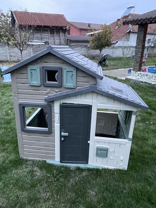 Căsuță de joacă pentru copii Smoby Life 810205 Friends House