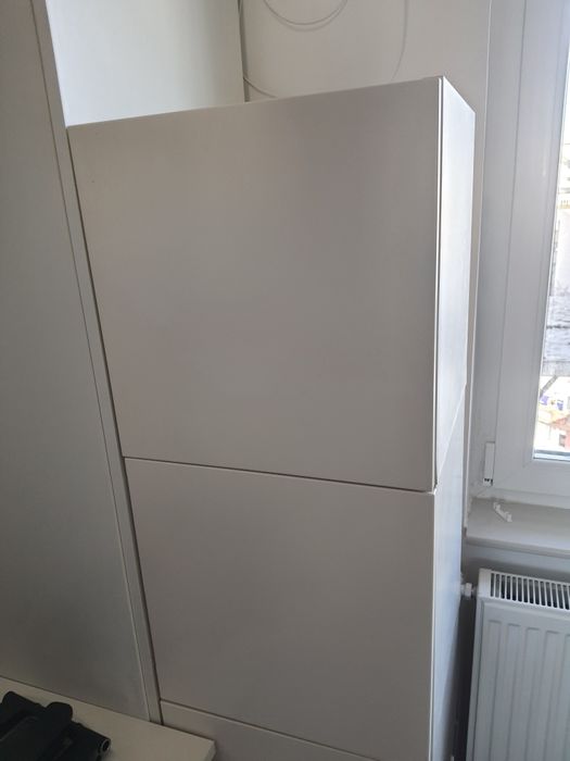 Cadru corp suspendat Metod 40cm + ușa Veddinge alb