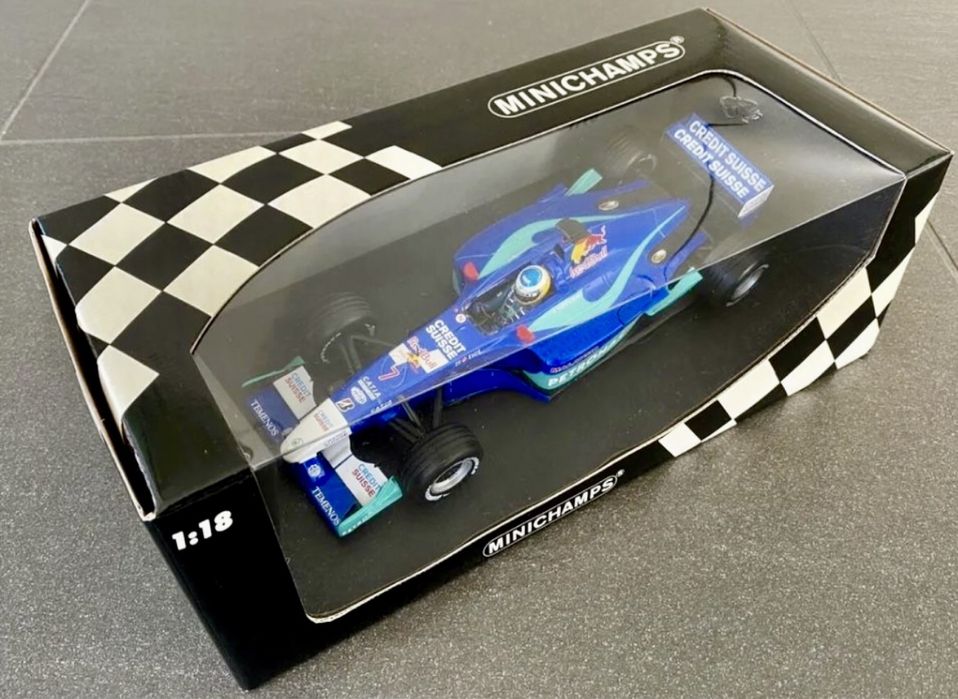 Machete formula 1 f1 1/18 Mclaren,Ferrari Sauber Minichamps Ed.limitat
