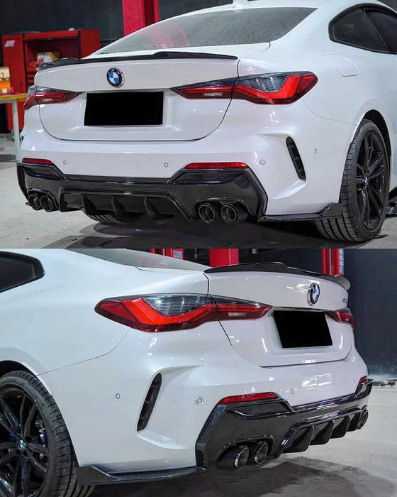 Eleron Portbagaj Lip Codita BMW G22 G82 Coupe, Model M4, Negru Lucios