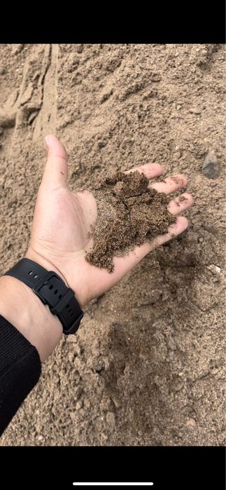 Крупный песок