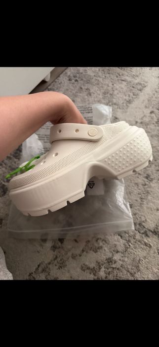 Crocs stomp clog platforma 39
