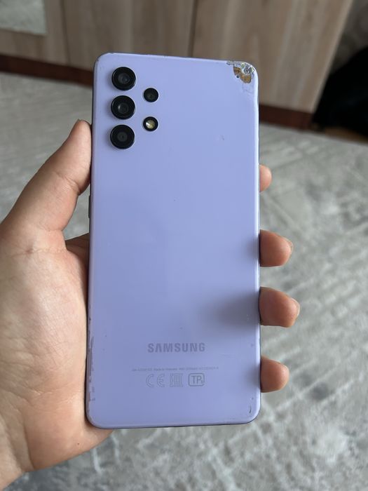 Samsung A32 фиолетовый